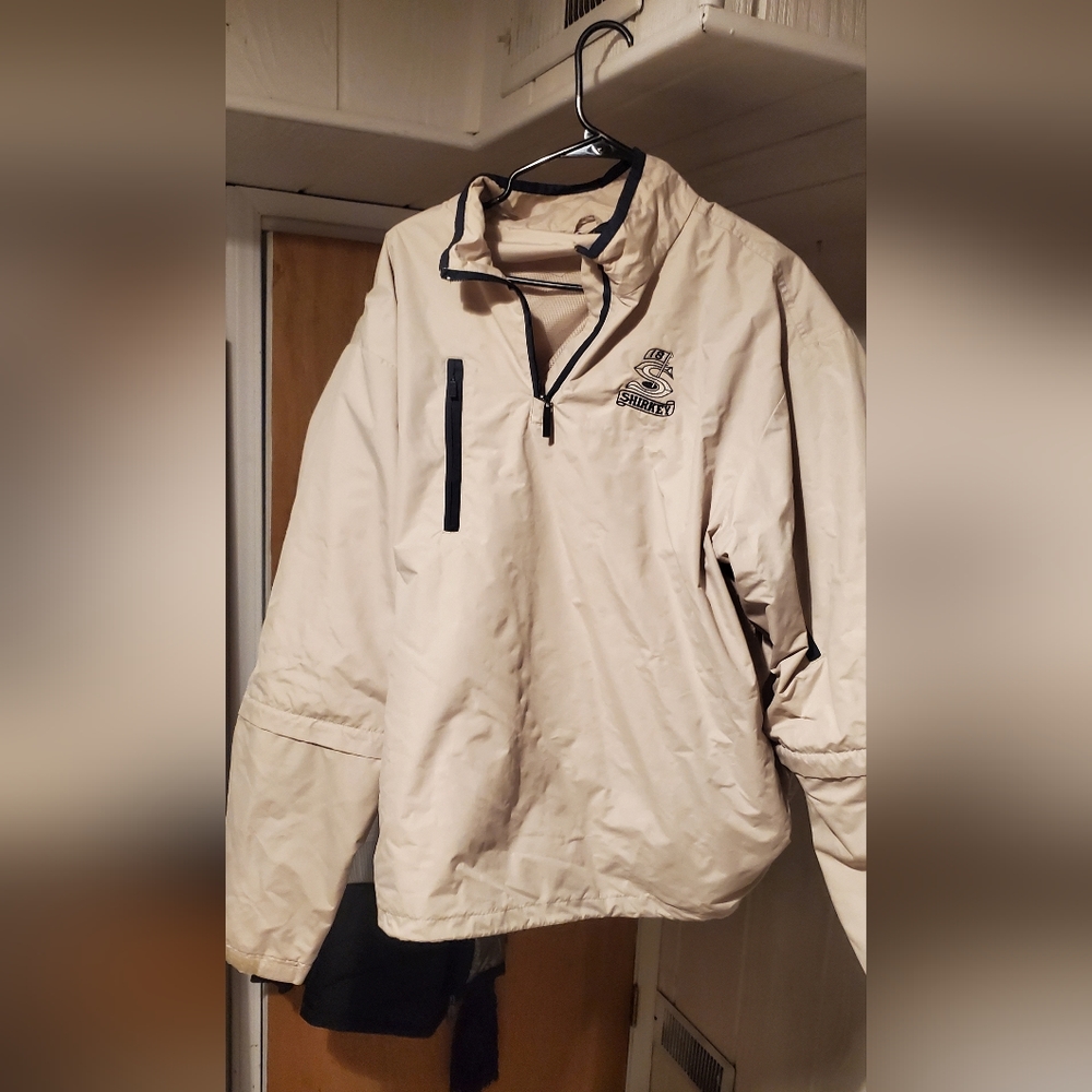 Mens xl all weather 2 in 1 jacket with zipper sleeves
